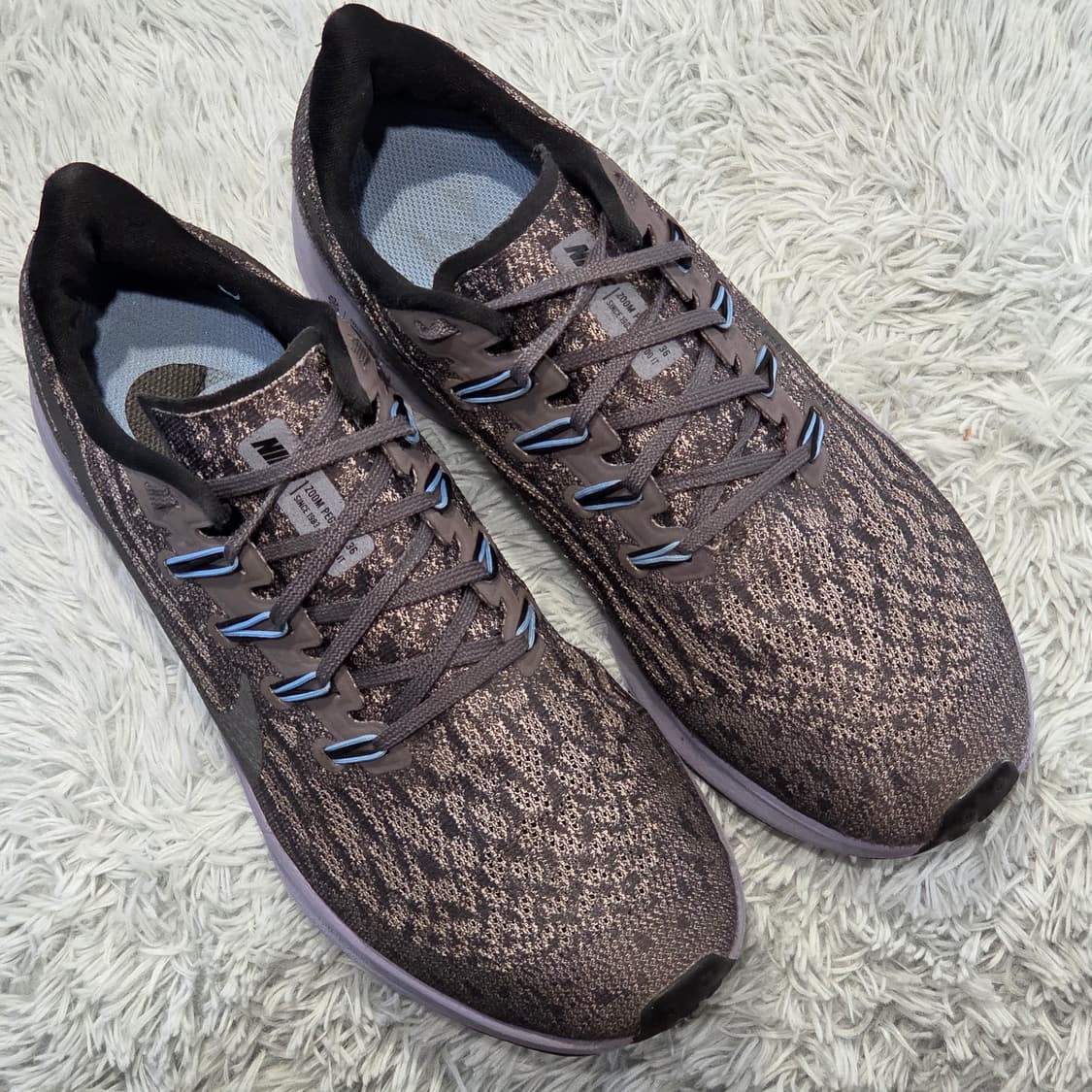 8q-29:나이키 에어 줌 페가수스 35 그레이 (270) 상품이미지5