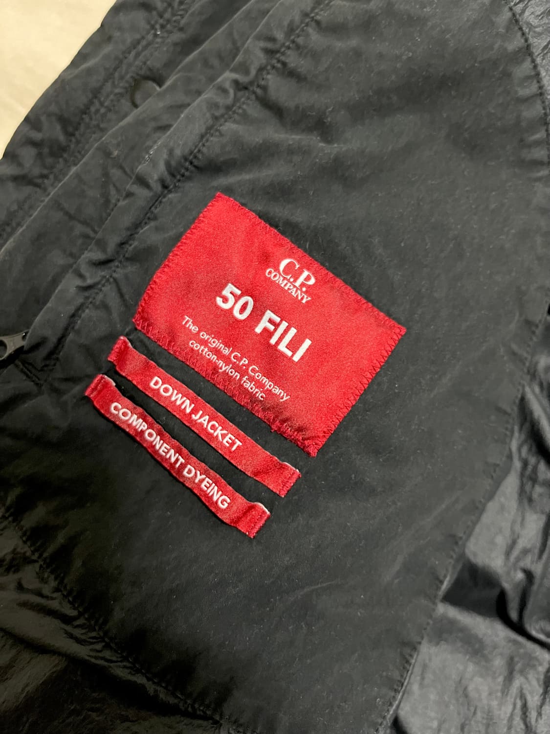 CP컴퍼니 50FILI 라쿤 퍼 패딩자켓 48 상품이미지3