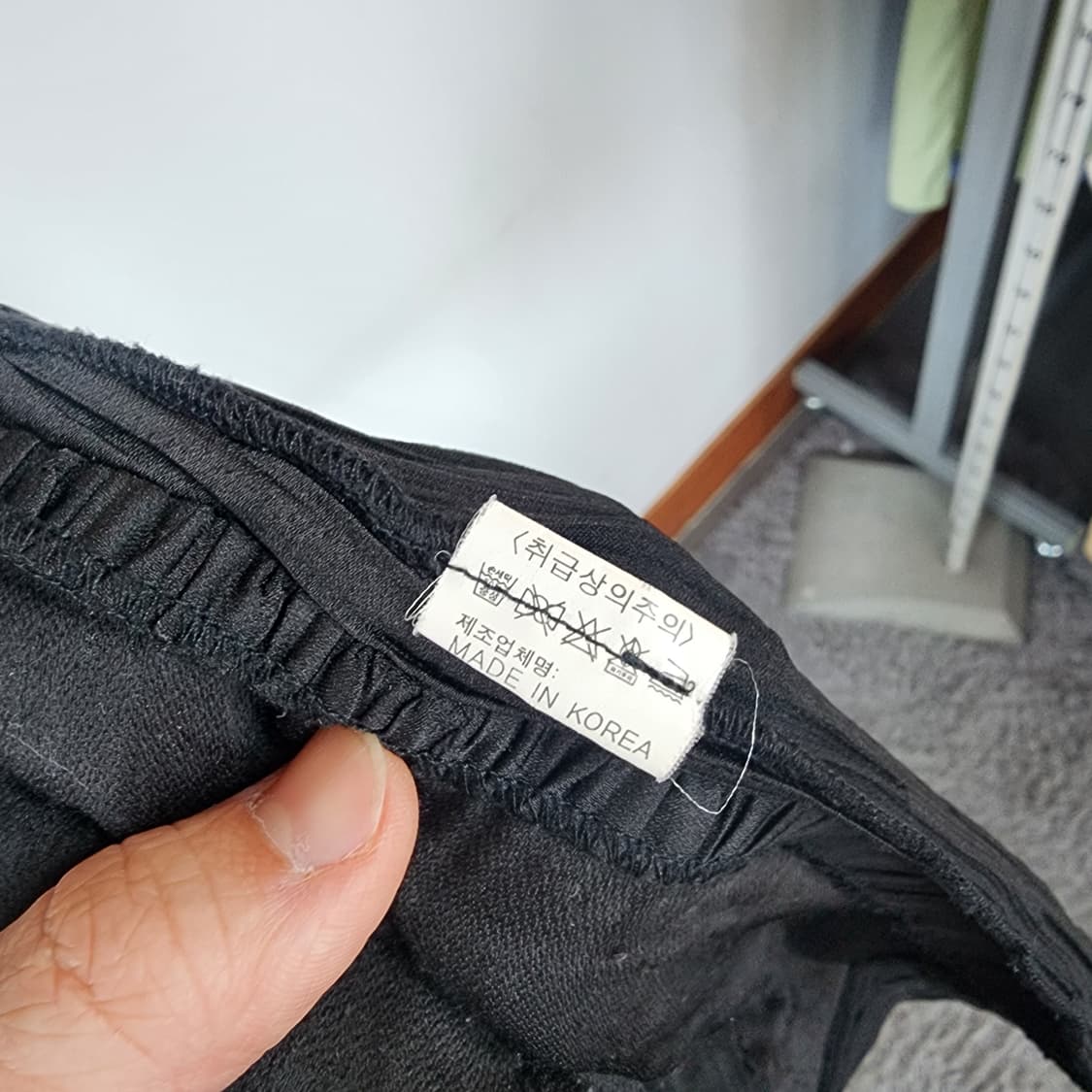 플리츠 롱 조끼 블랙 상품이미지5