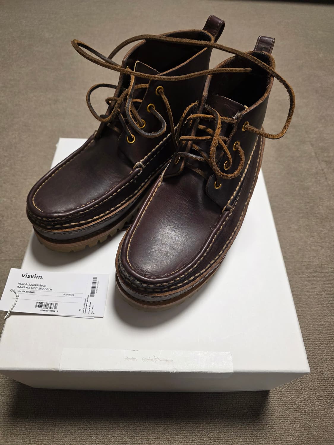 [M10.5] visvim kanawa moc mid-folk 상품이미지1