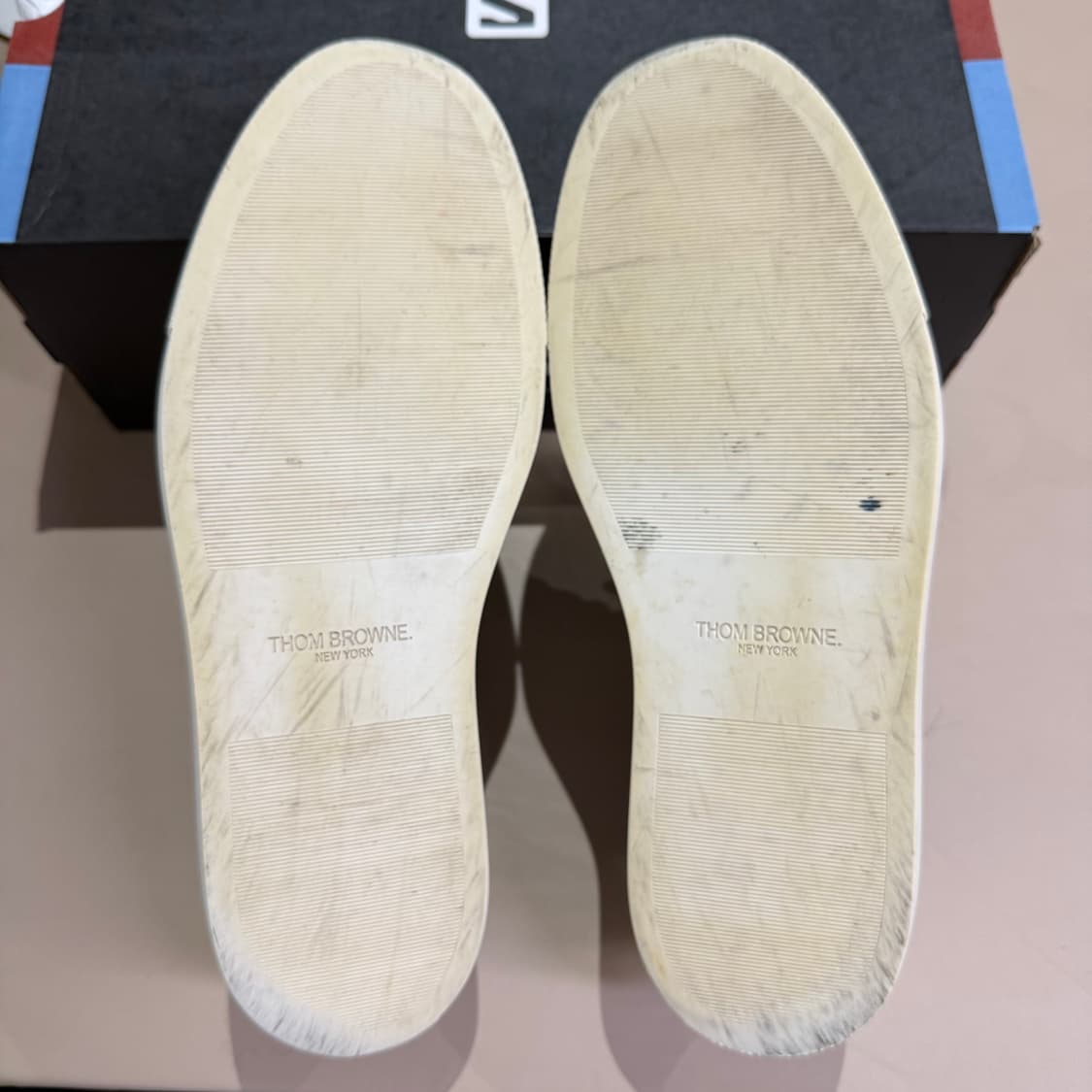 톰브라운 가죽 스니커즈 상품이미지4