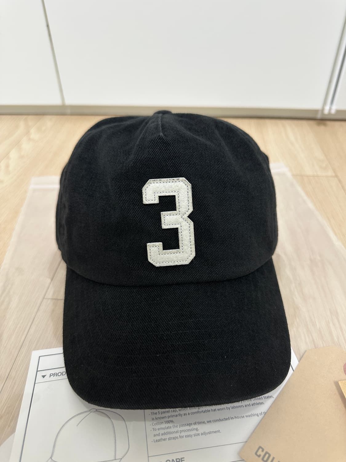 컬렉스피시스 3로고 5패널 볼캡 상품이미지2