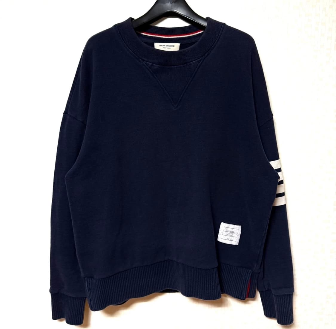 ❤️‍🔥[정품] 톰브라운 네이비 맨투맨❤️‍🔥 상품이미지1
