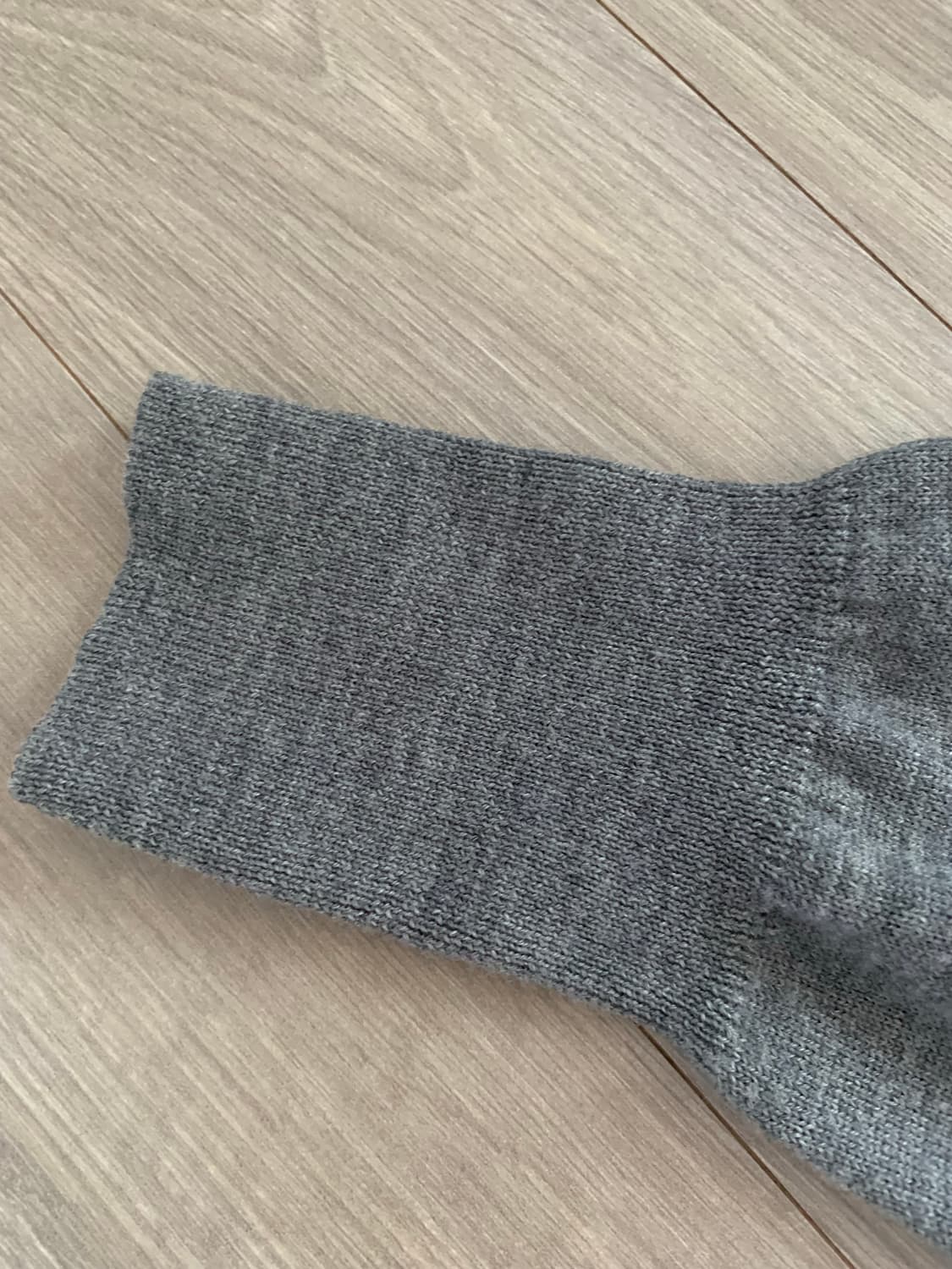 볼란테 VOLANTE 남성 울 카라니트 그레이 상품이미지5