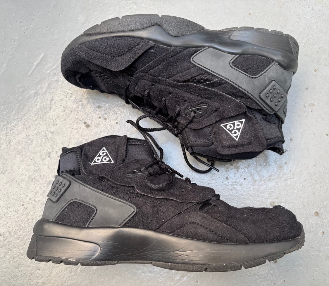 나이키 x 꼼데가르송 옴므 플러스 에어 모와브 블랙 CDG x NIKE  상품이미지2