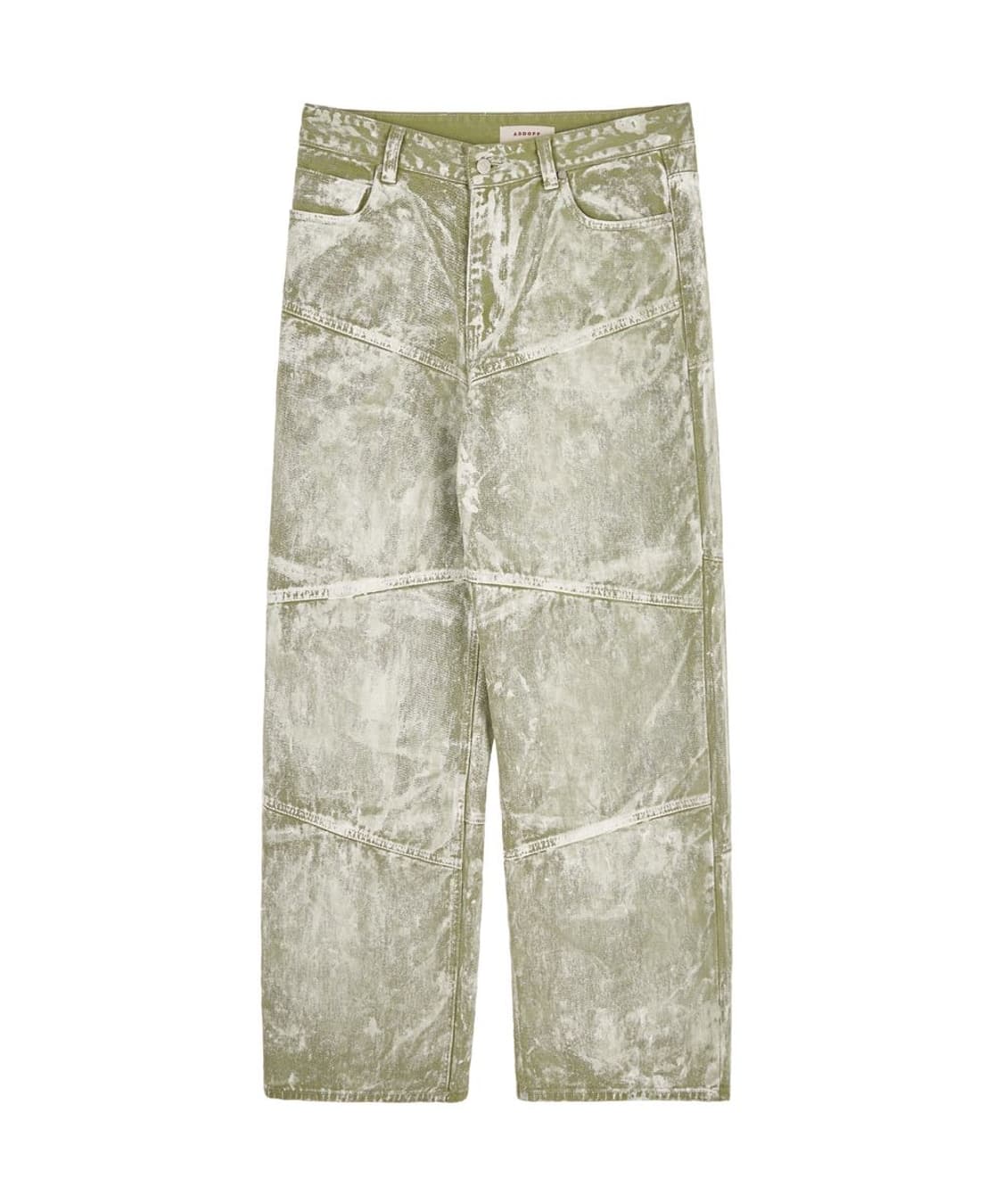 애드오프 그린 카키 데님 팬츠 바지 50 상품이미지3