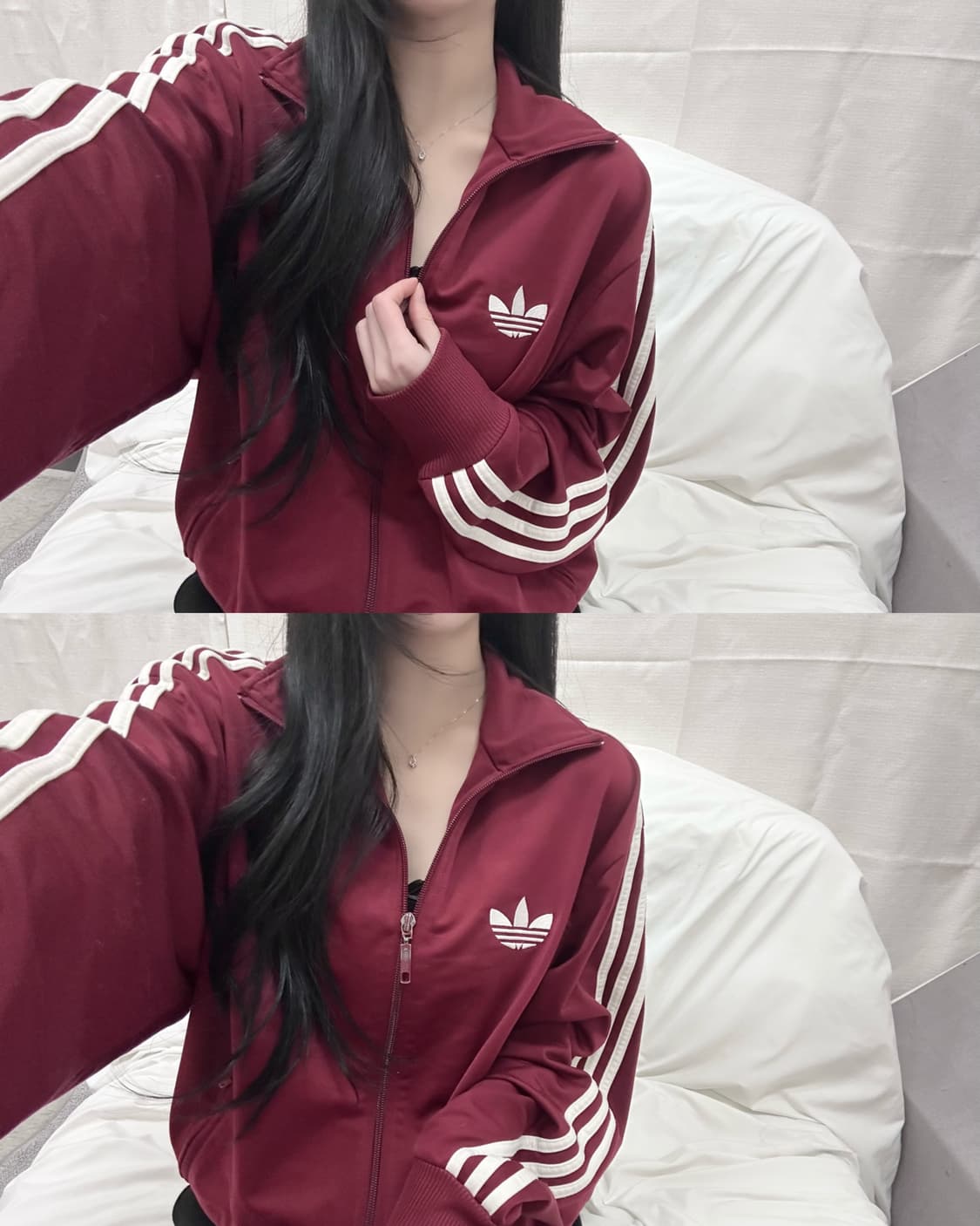 아디다스 구파이어버드 버건디 져지 상품이미지1