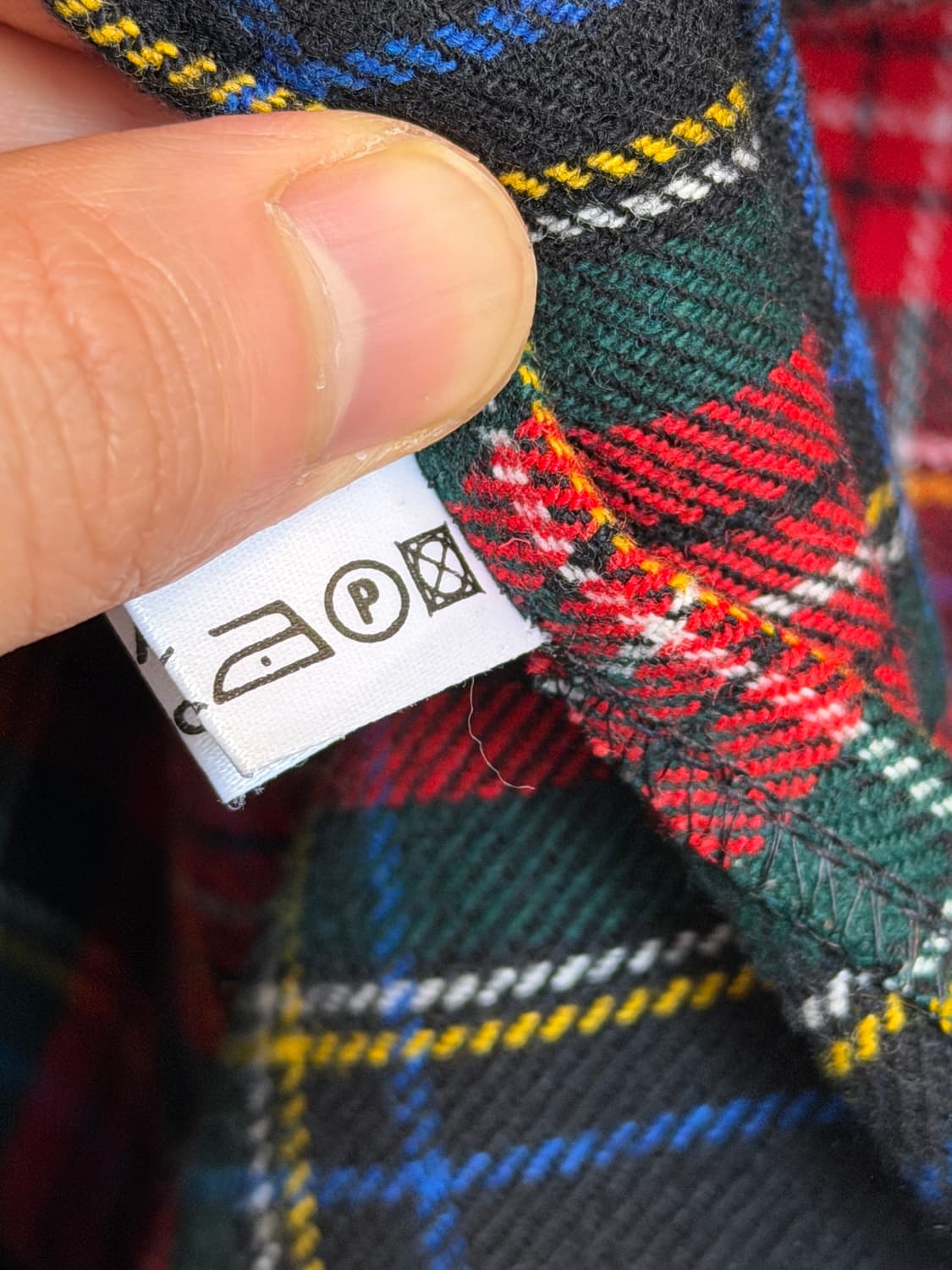 O NEIL OF DUBLIN 타탄 체크 킬트 플리츠 랩 스커트 36 상품이미지7