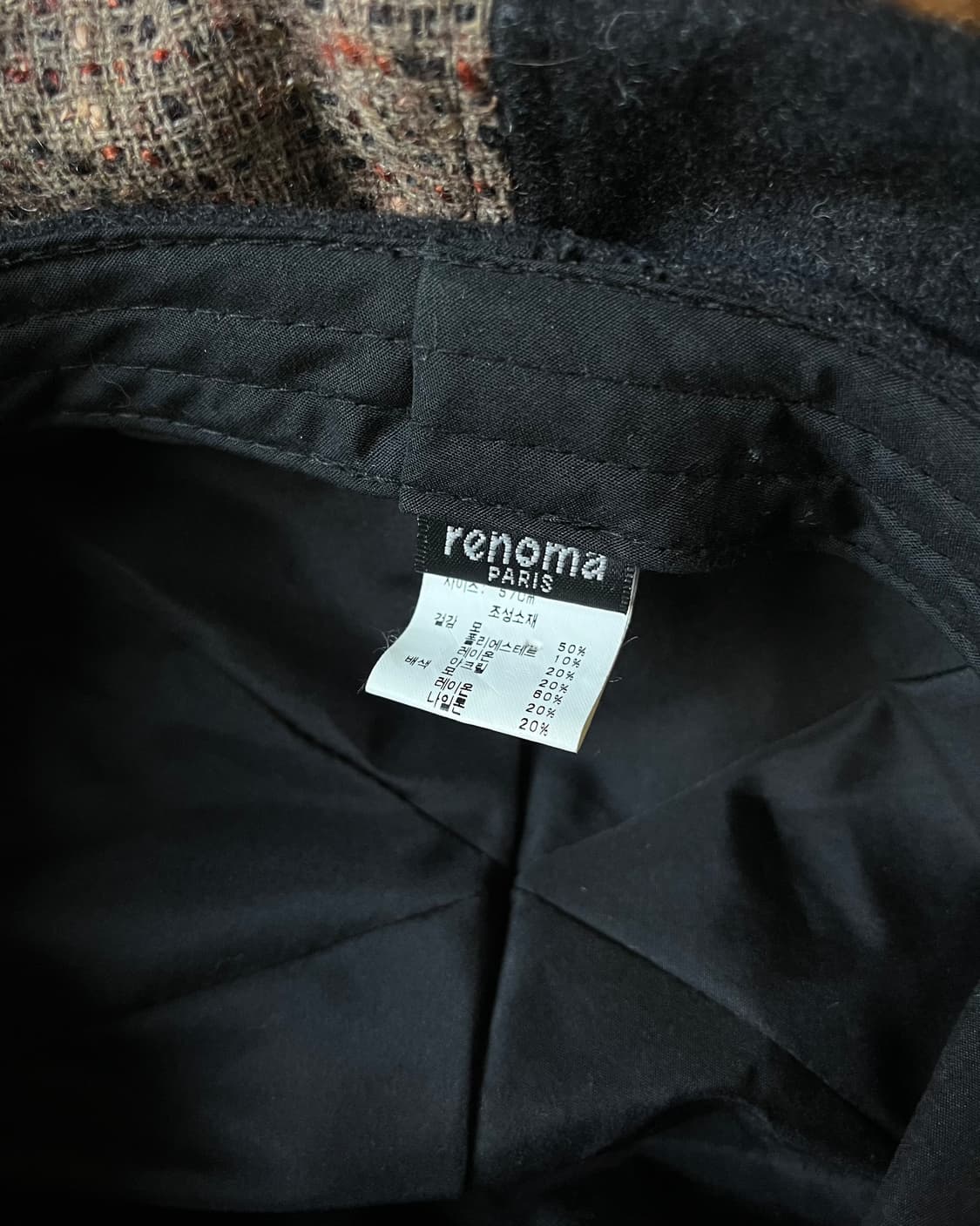 2000s renoma Paris 6-Panel Newsboy Cap 상품이미지10