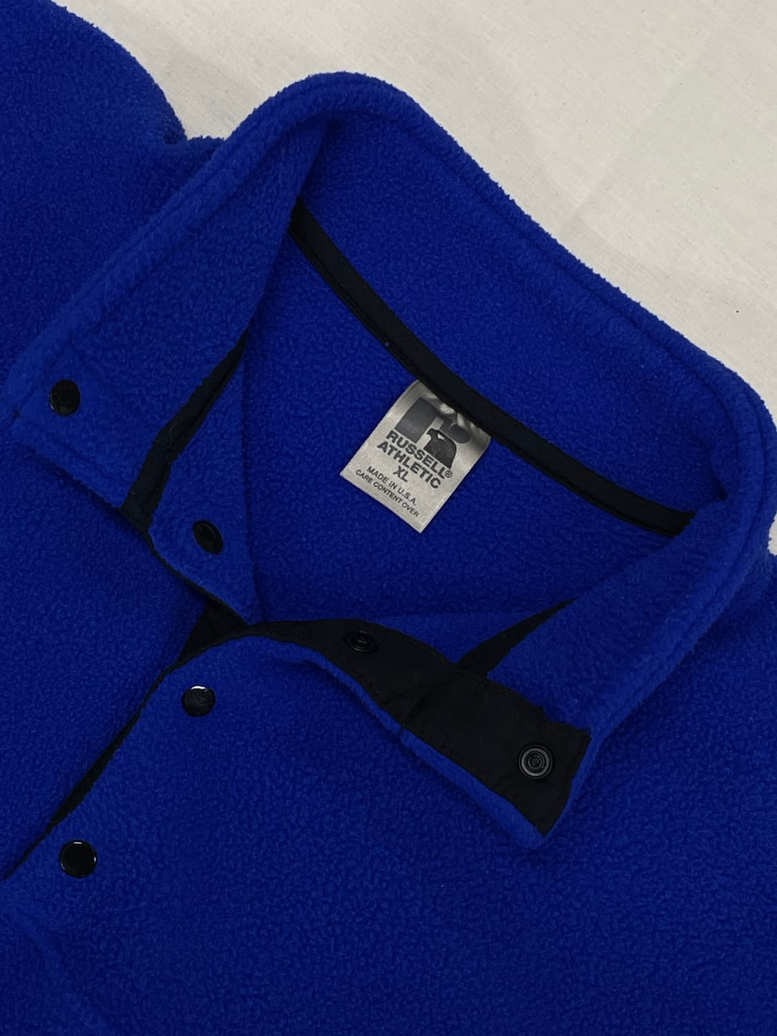 [XL]90s Russell러셀made USA 후리스 풀오버 플리스신칠라 상품이미지4