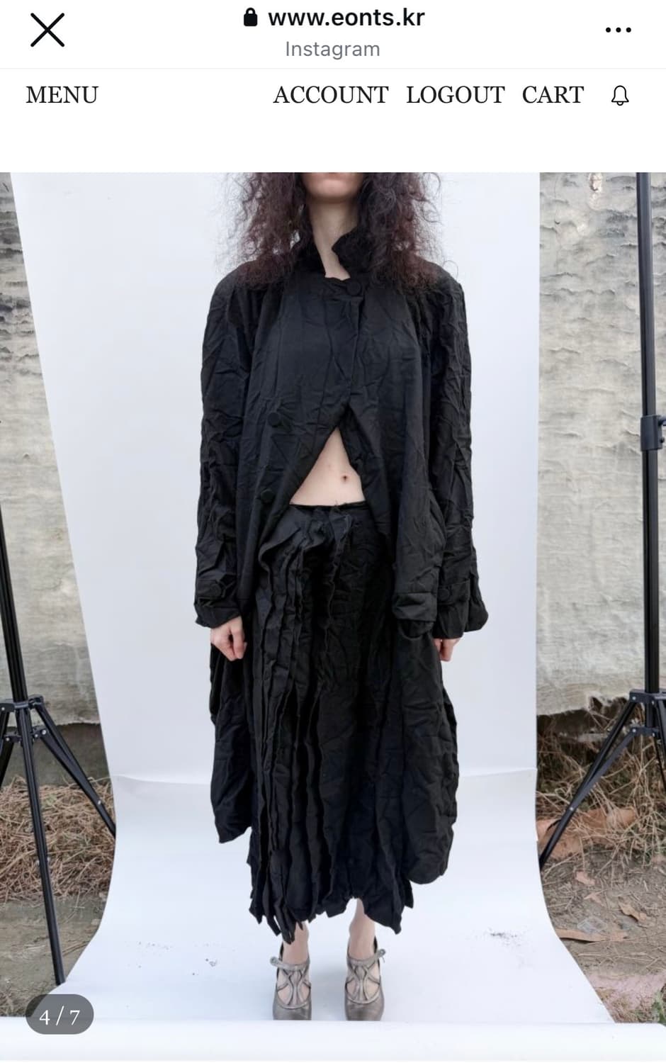 애옹쓰 오프비트스커트(페이퍼버전) 상품이미지6