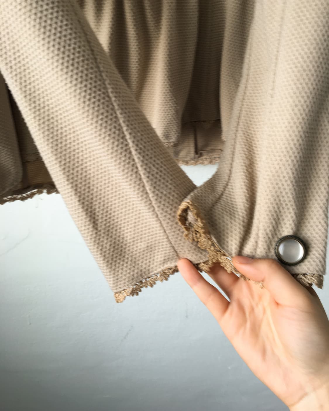 Axes femme lace trimming jacket 상품이미지6