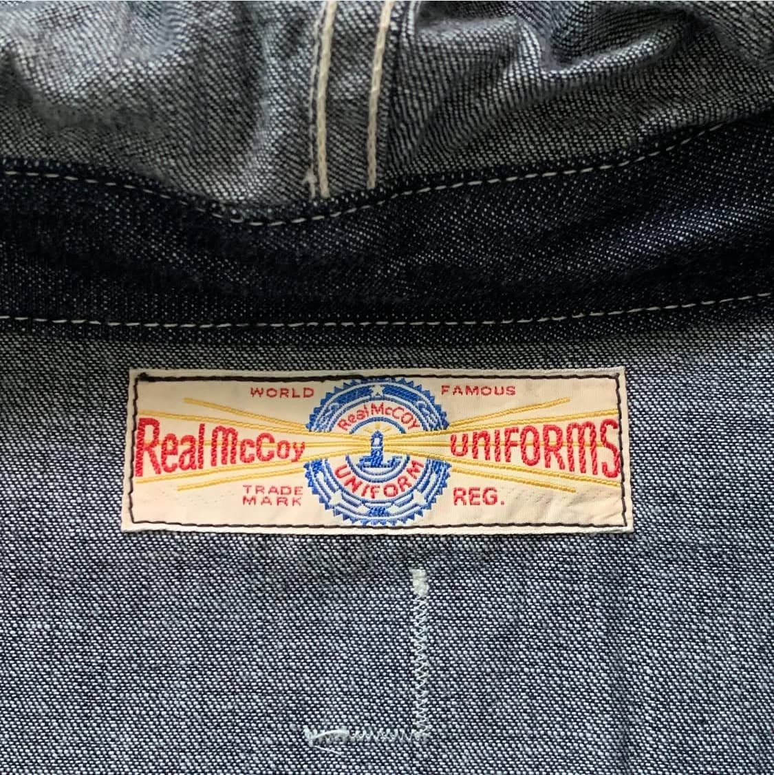 리얼맥코이 usn  데님 건 스목 L 상품이미지3