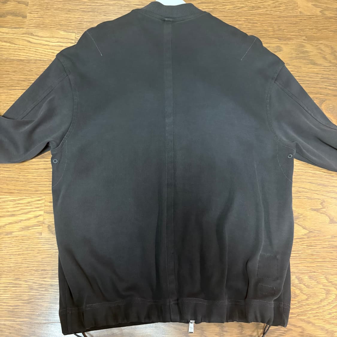 [2]폴리테루 워시드 져지 자켓 차콜 상품이미지2