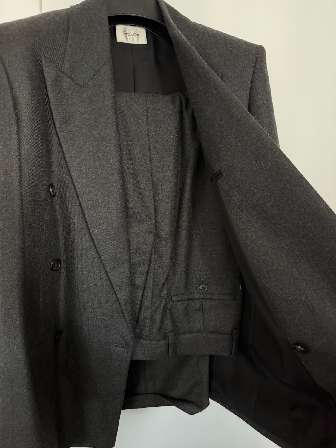[차은우 착용] 생로랑 수트 풀셋 48사이즈 상품이미지5