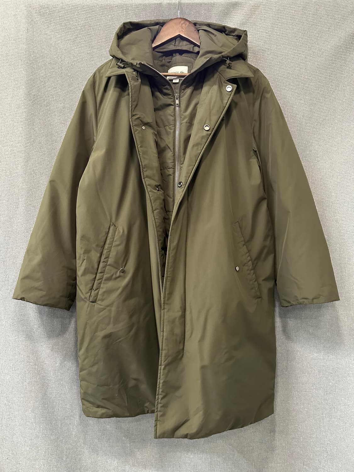 LACOSTE 라코스테 남성 롱 패딩 파카 상품이미지1