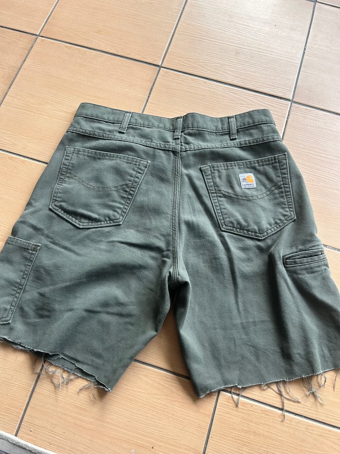 빈티지 칼하트 워크팬츠쇼트 34in 상품이미지2