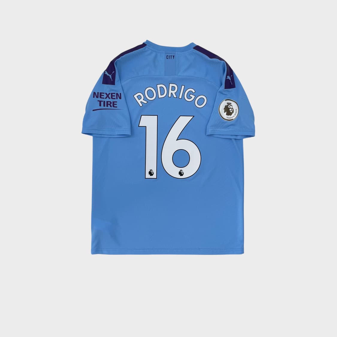 19-20 맨체스터 시티 홈 No.16 로드리 상품이미지2