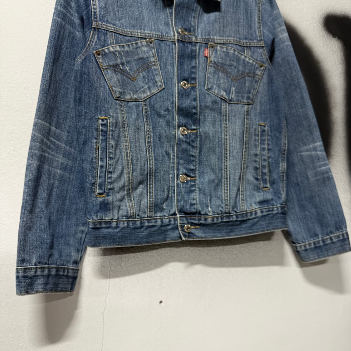 90s 리바이스 오리지널 USA 501 데님 트러커 자켓 상품이미지4