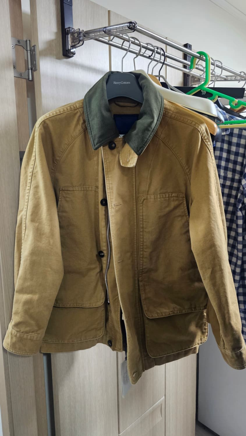 헨리코튼 X 도큐먼트 코튼 캔버스 필드 자켓 95 상품이미지1