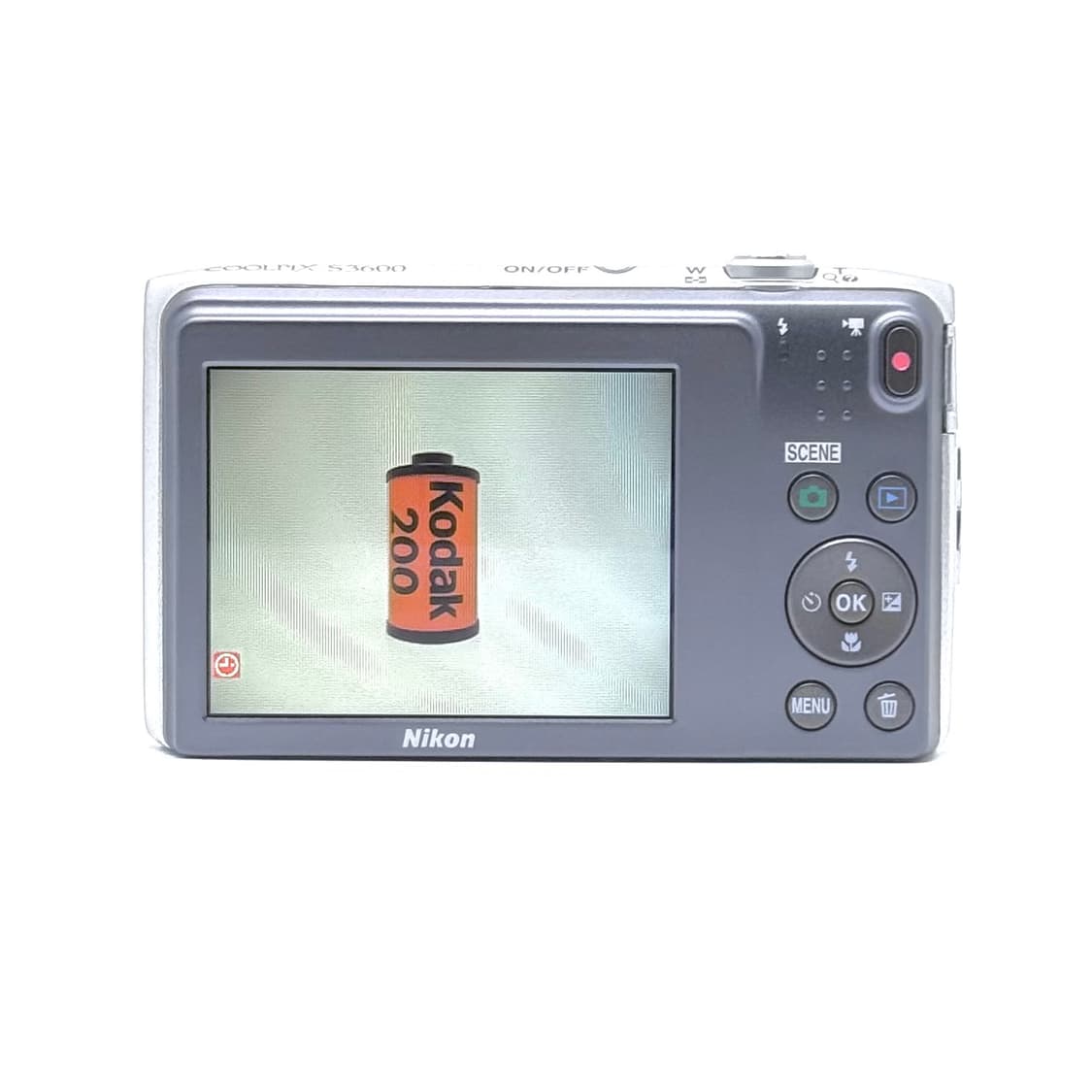 [연예인픽&뽀용!] 니콘 쿨픽스 S3600 실버 디지털카메라 상품이미지6