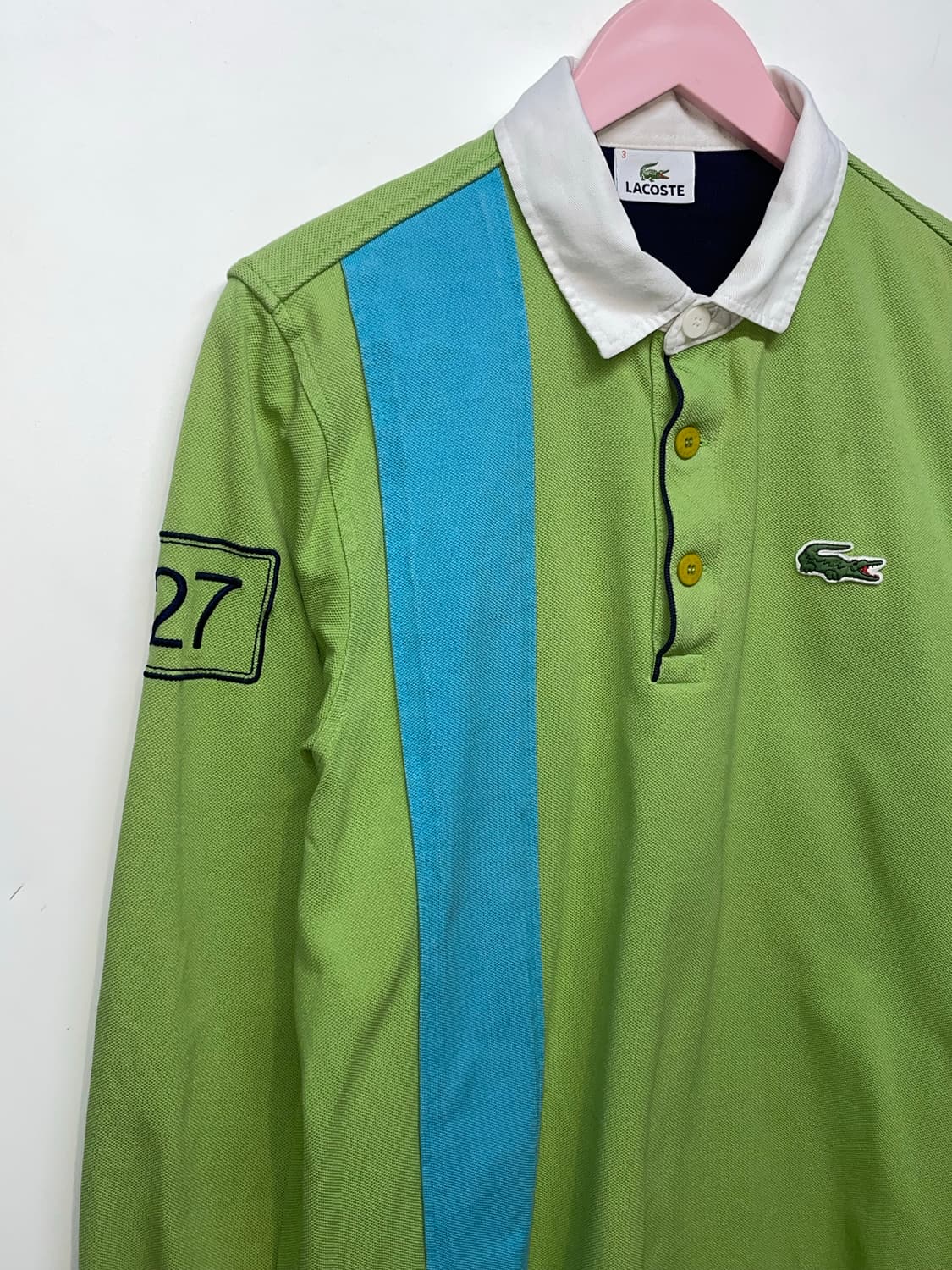 라코스테 배색 럭비 카라티 상품이미지3