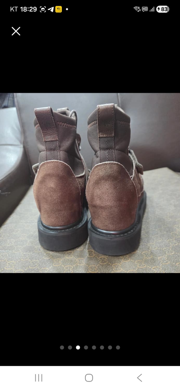 미하라야스히로 스웨이드 하이탑 상품이미지3