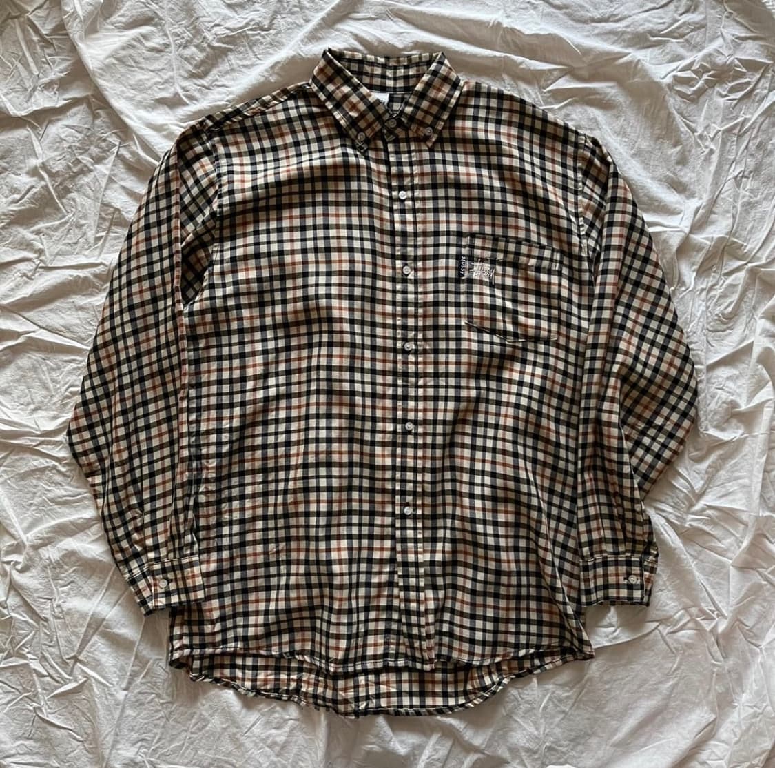 00s 스투시 체크셔츠 상품이미지1