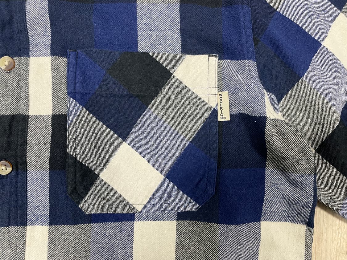 100~105) 울리치 체크 플란넬 셔츠(RRL&LVC&폴로) 상품이미지5