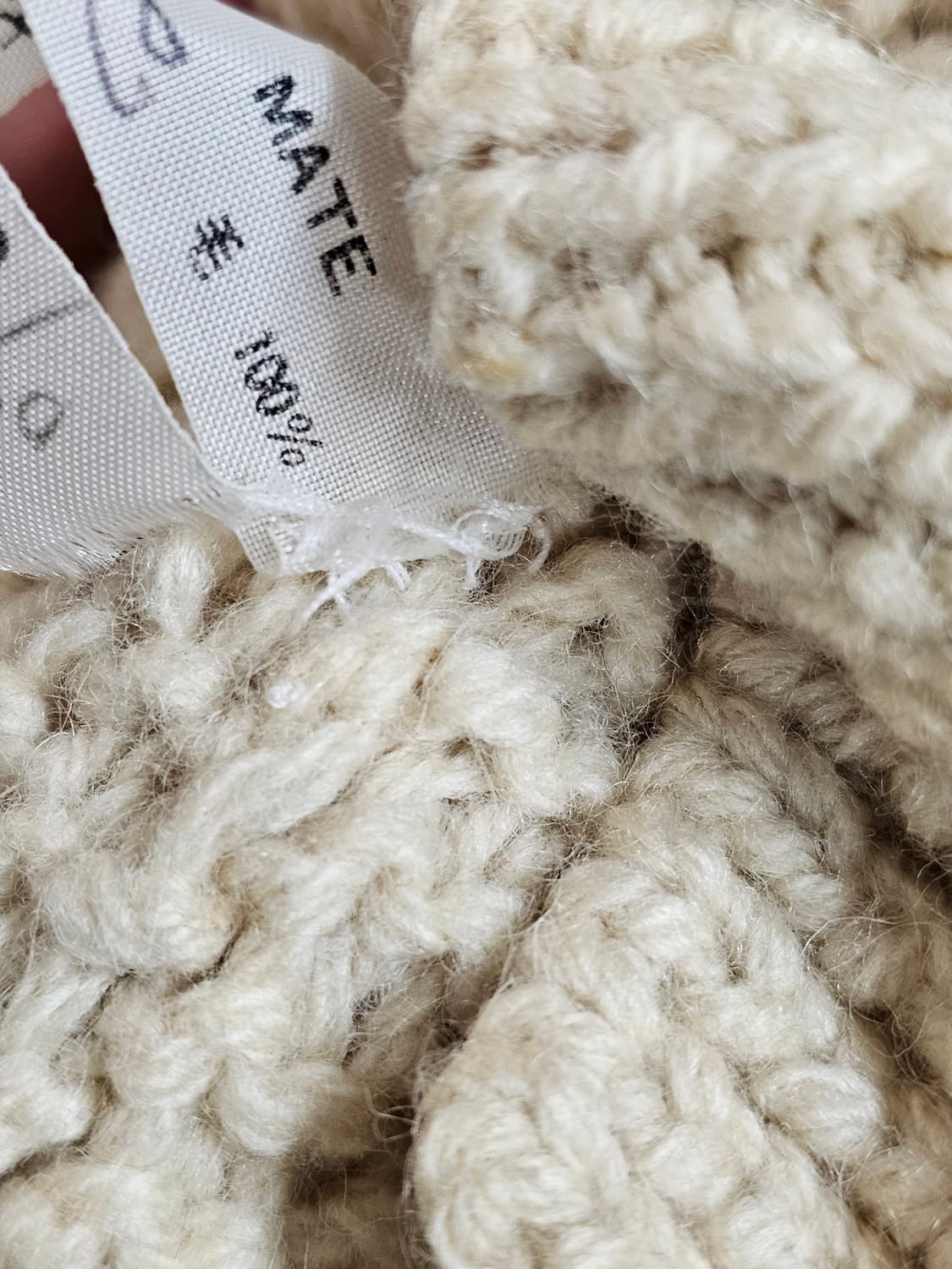 80s 피셔맨계열 꽈배기 가디건 상품이미지3