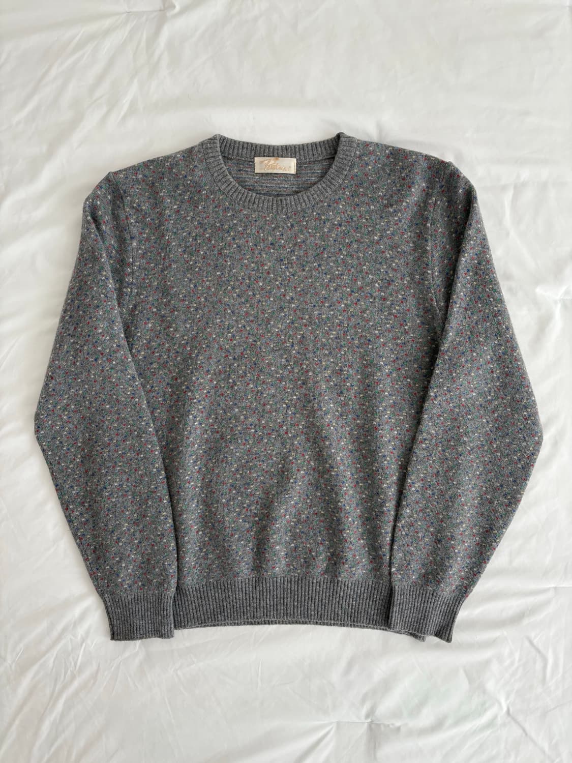 dot pattern sweater 도트 니트 상품이미지1