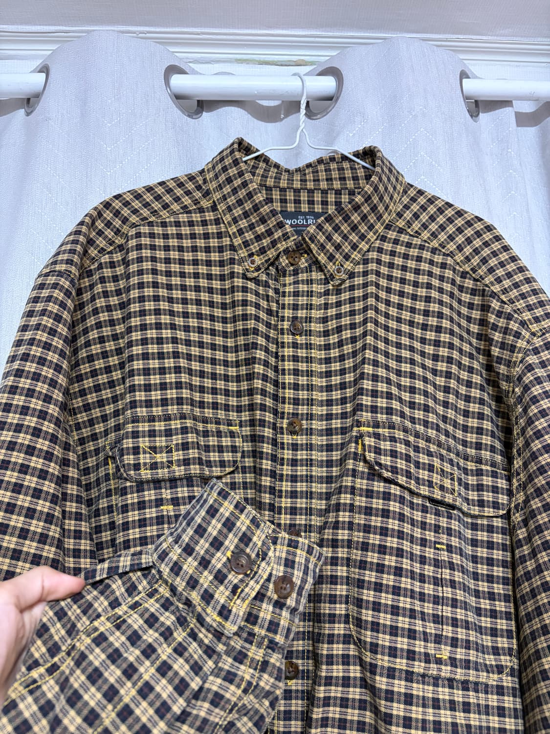 울리치 체크셔츠 2XL 상품이미지3