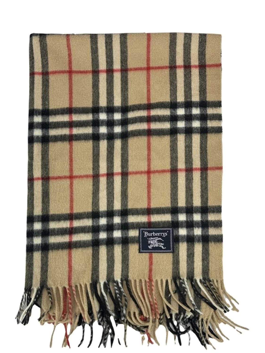 [OS] BURBERRY 버버리 울 100% 체크패턴 담요 상품이미지1