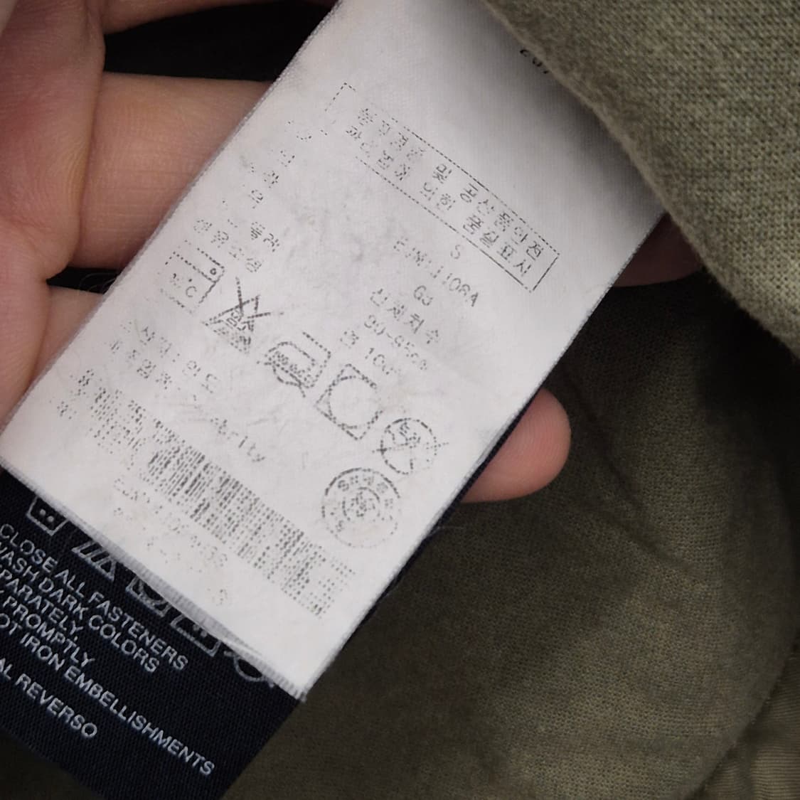 타미힐피거 후드 야상 자켓 S 상품이미지6