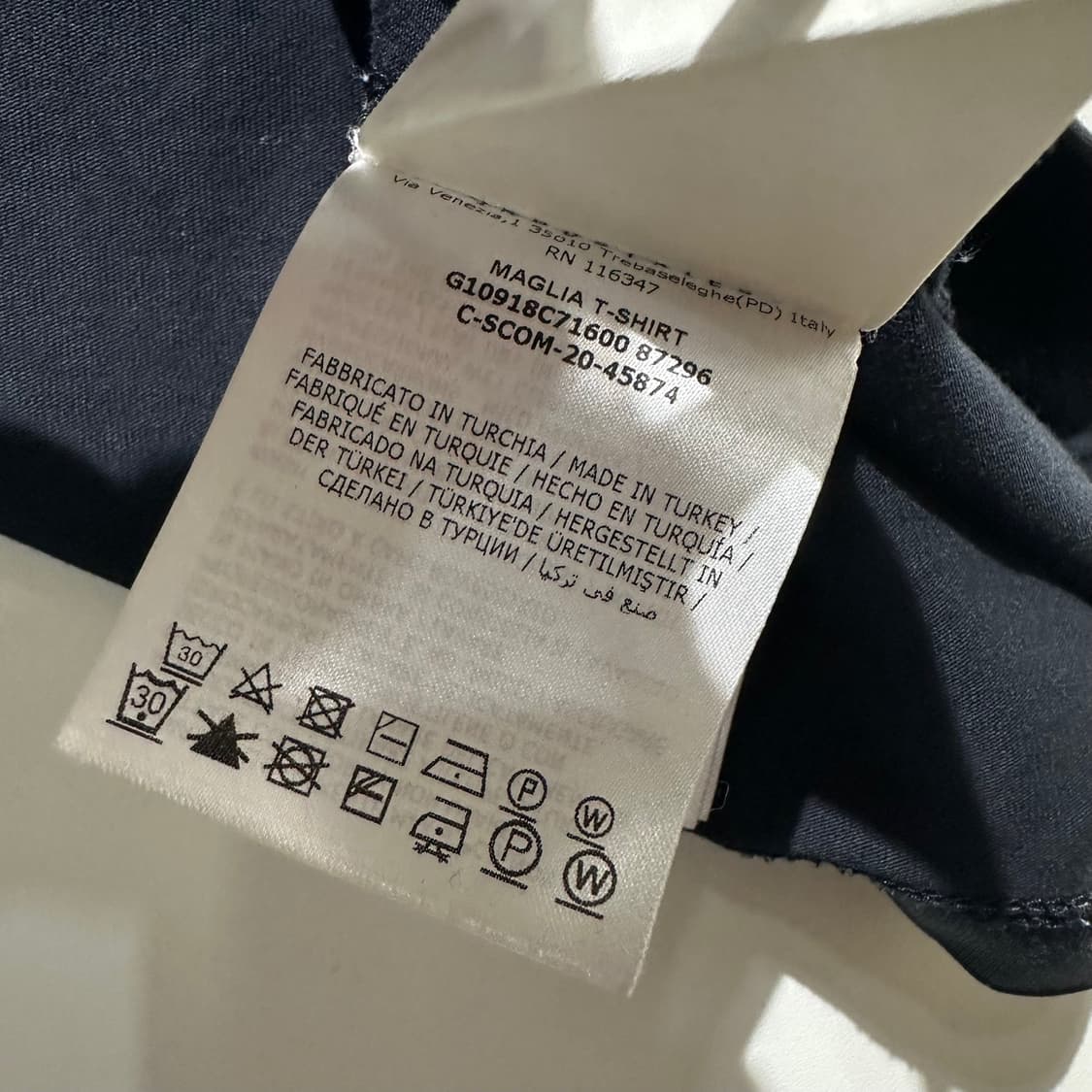 (매장판) 몽클레어 사이드로고 반팔 티셔츠 상품이미지8