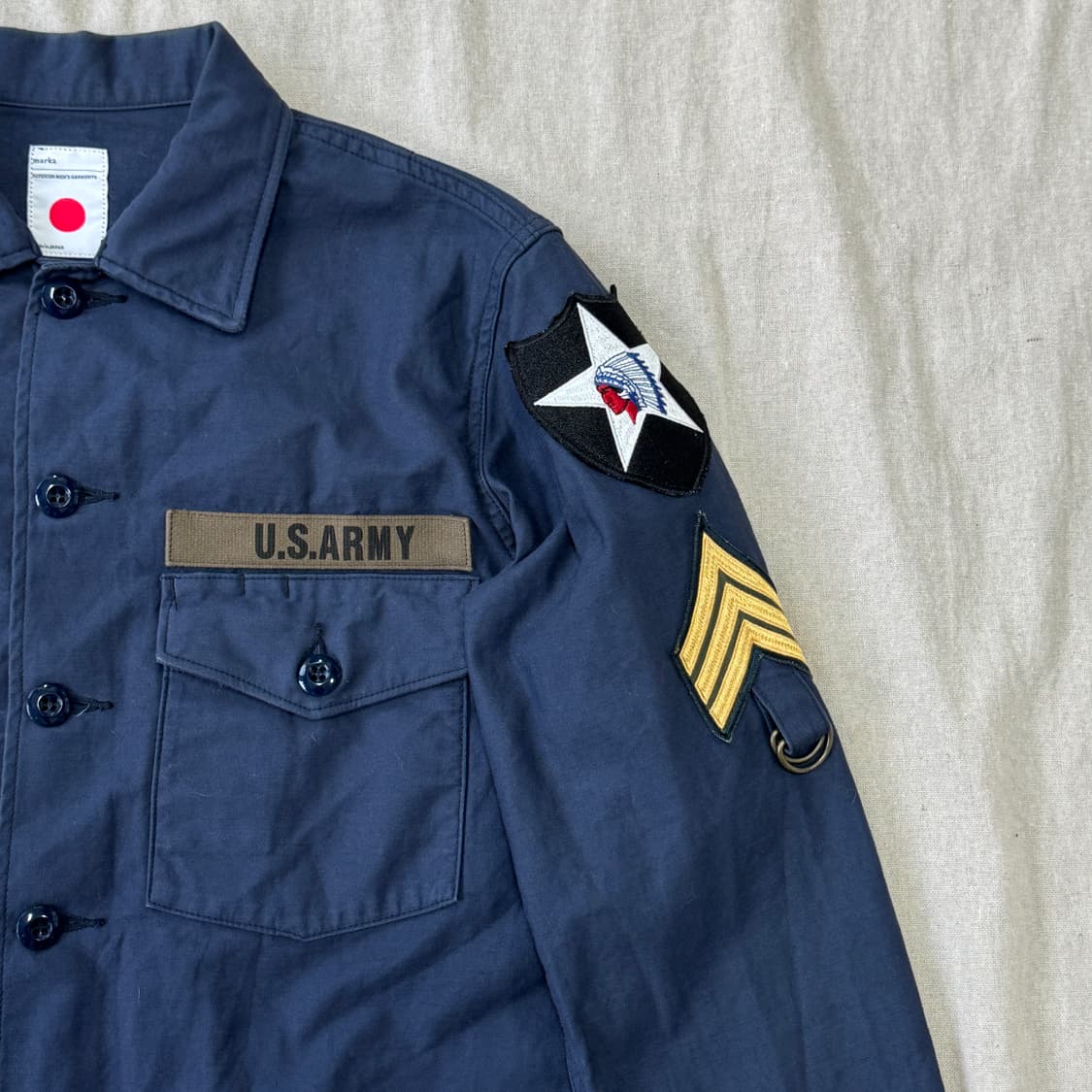 마카 재팬 밀리터리 워크셔츠 3(95) 상품이미지2