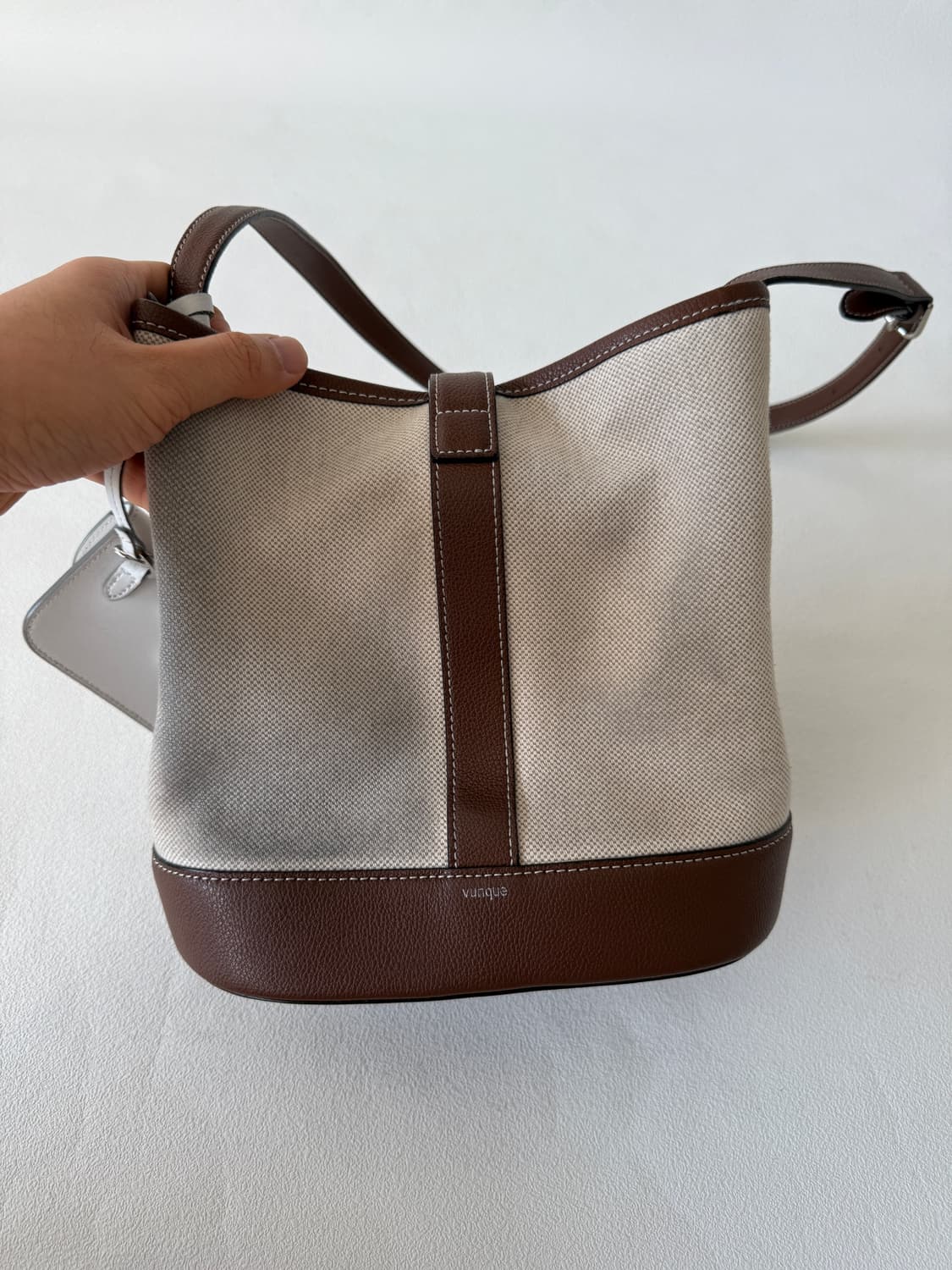 분크(vunque) 캔버스백(카드웨렛&참 포함) 상품이미지7