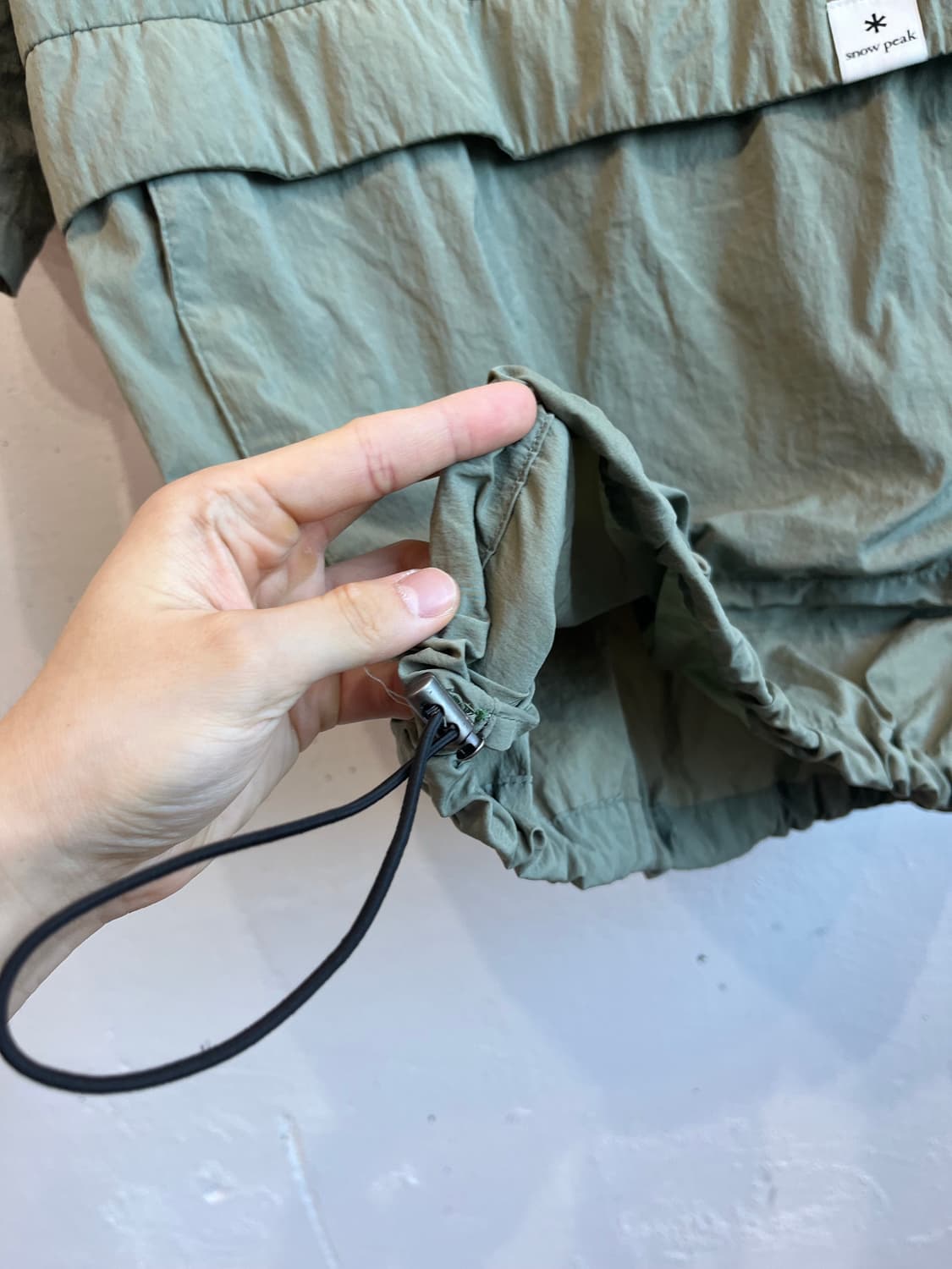 스노우피크 반팔 아노락 하프 아노락 상품이미지4