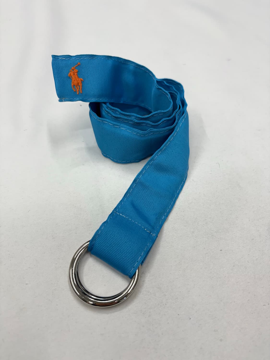 폴로 랄프로렌 실크 메탈 D 링 벨트 상품이미지1