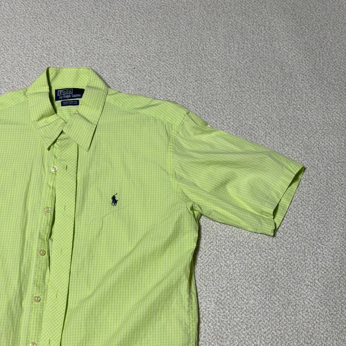 폴로 랄프로렌 L 린넨 반팔 셔츠 상품이미지4