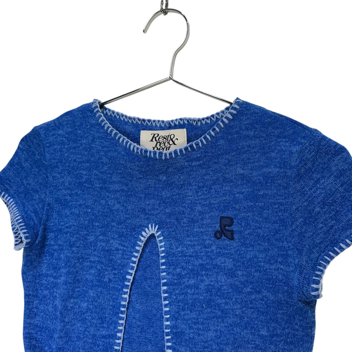 레스트앤레크레이션 크롭 니트 상품이미지2