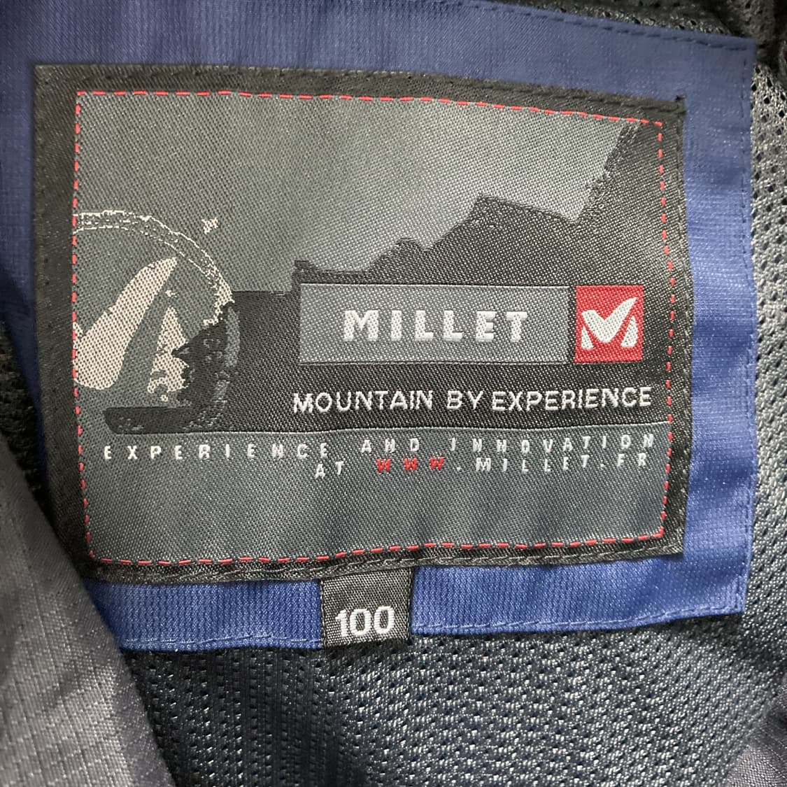 밀레 남성아웃도어바람막이 네이비 100 상품이미지4