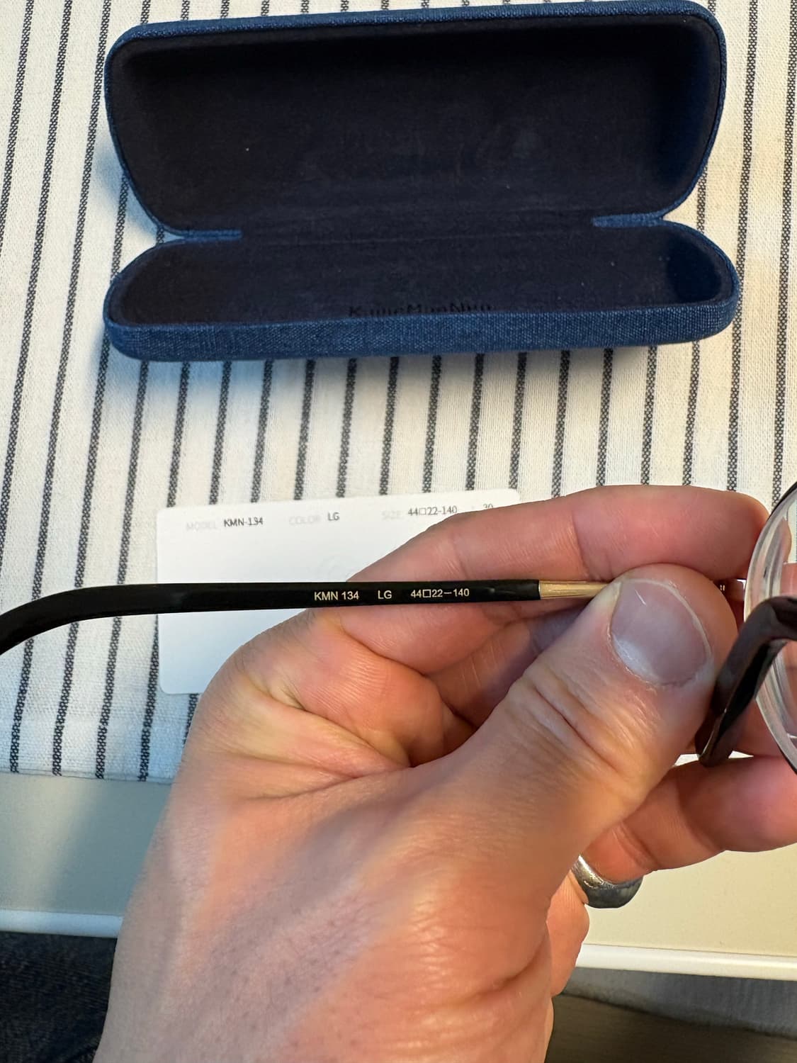 가메마넨 kmn-134 안경 팝니다.  상품이미지2