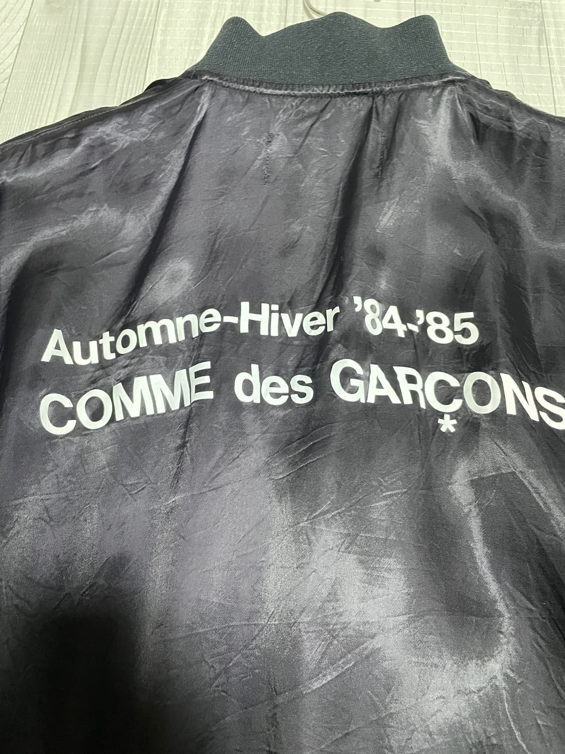 [XL] cdg 꼼데 스태프 블루종 상품이미지5