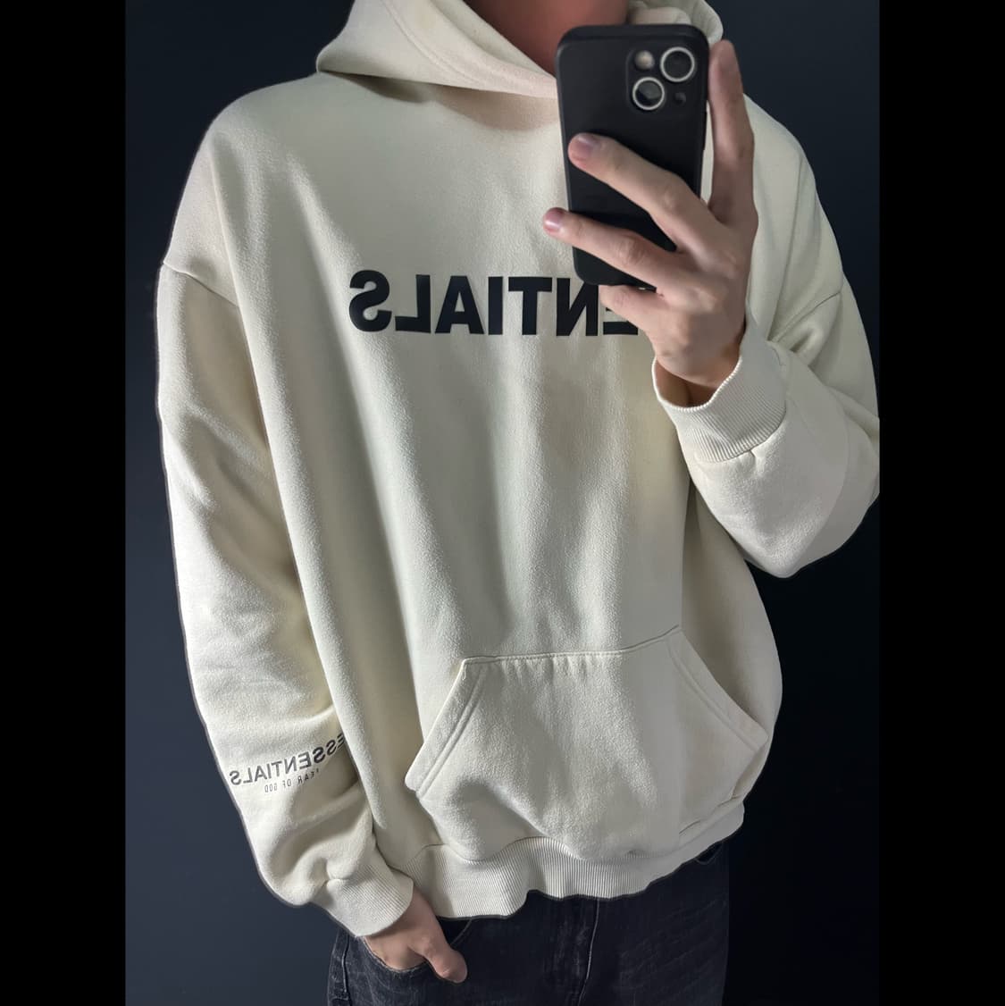 FEAR OF GOD 피어오브갓 에센셜 후드티 상품이미지1