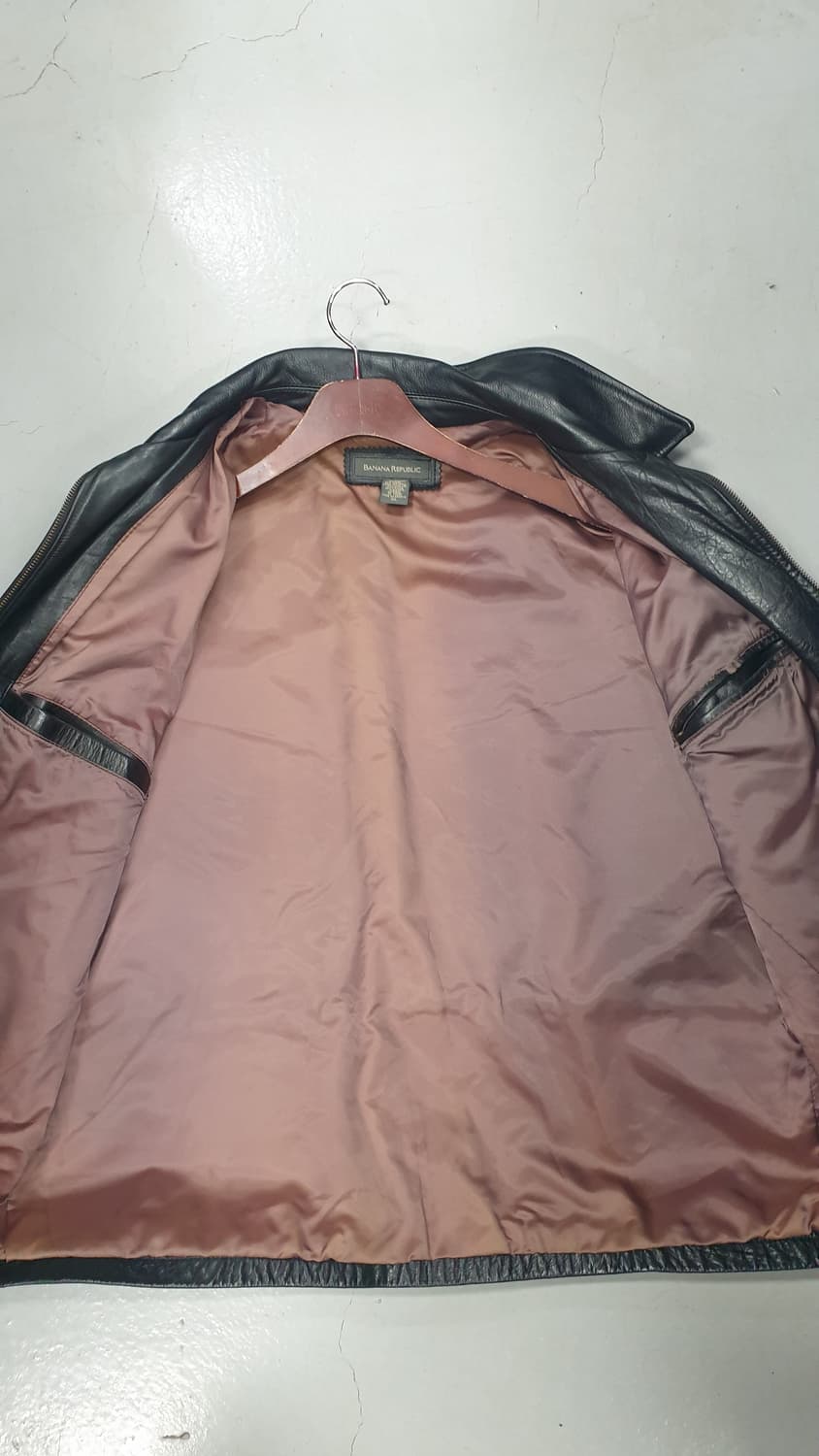 바나나 리퍼블릭 남성 가죽 자켓 XL 상품이미지3