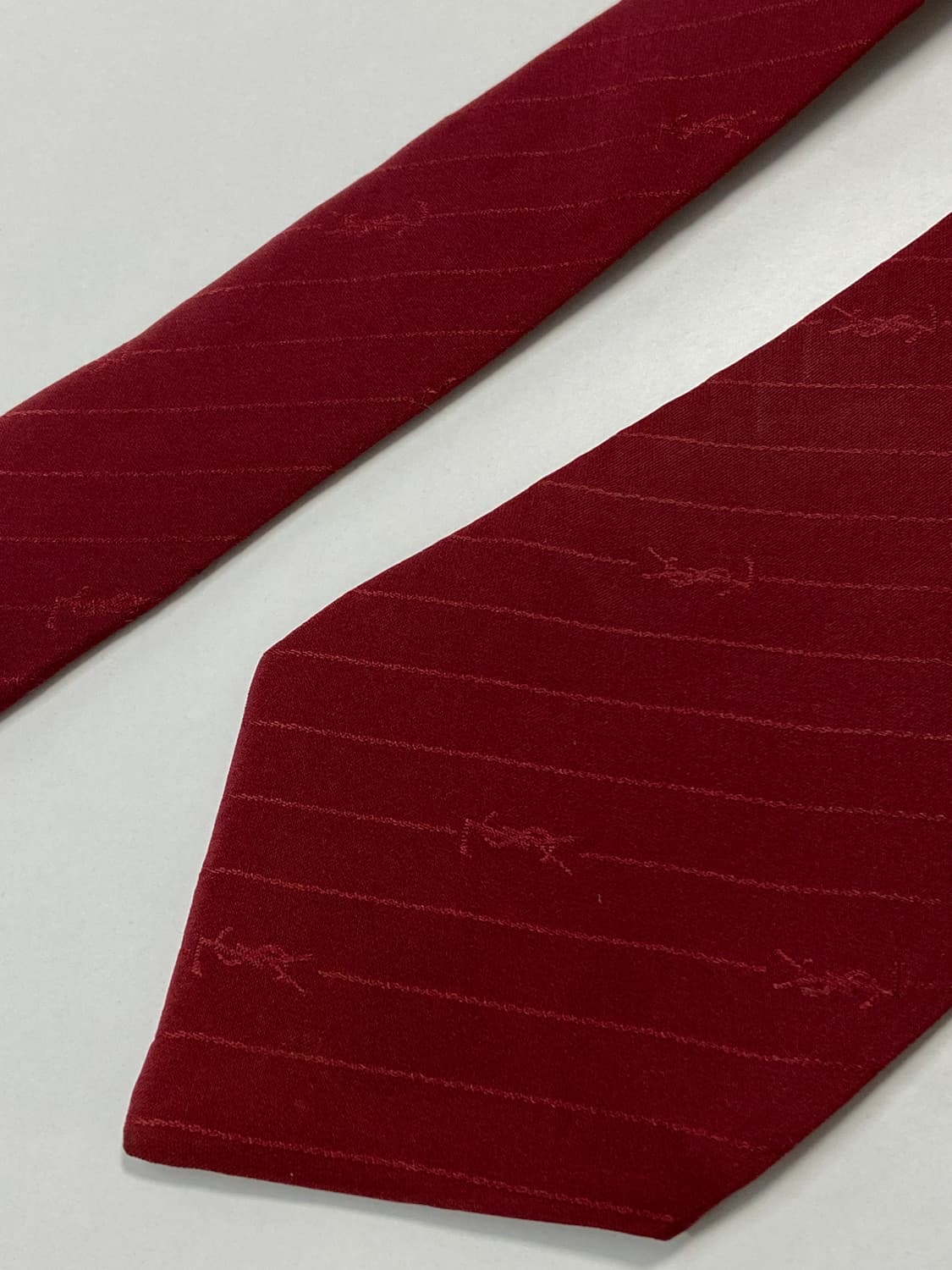 입생로랑(YSL) 명품 정품 모노그램 넥타이 상품이미지5