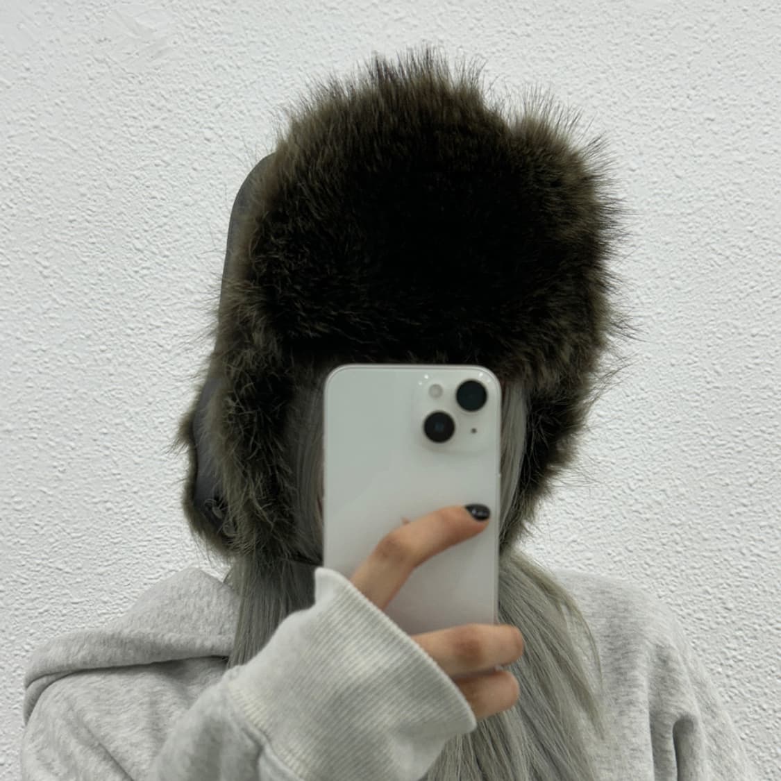 빈티지 퍼가죽 블랙 군밤모자 상품이미지3