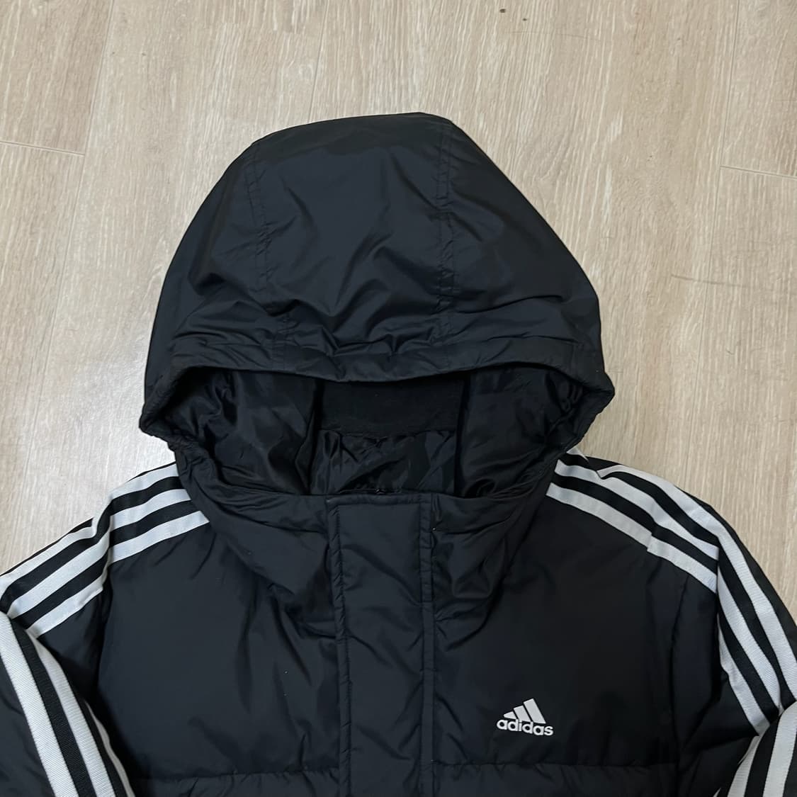 아디다스 남성 덕다운 후드 롱패딩 XL/105 상품이미지2