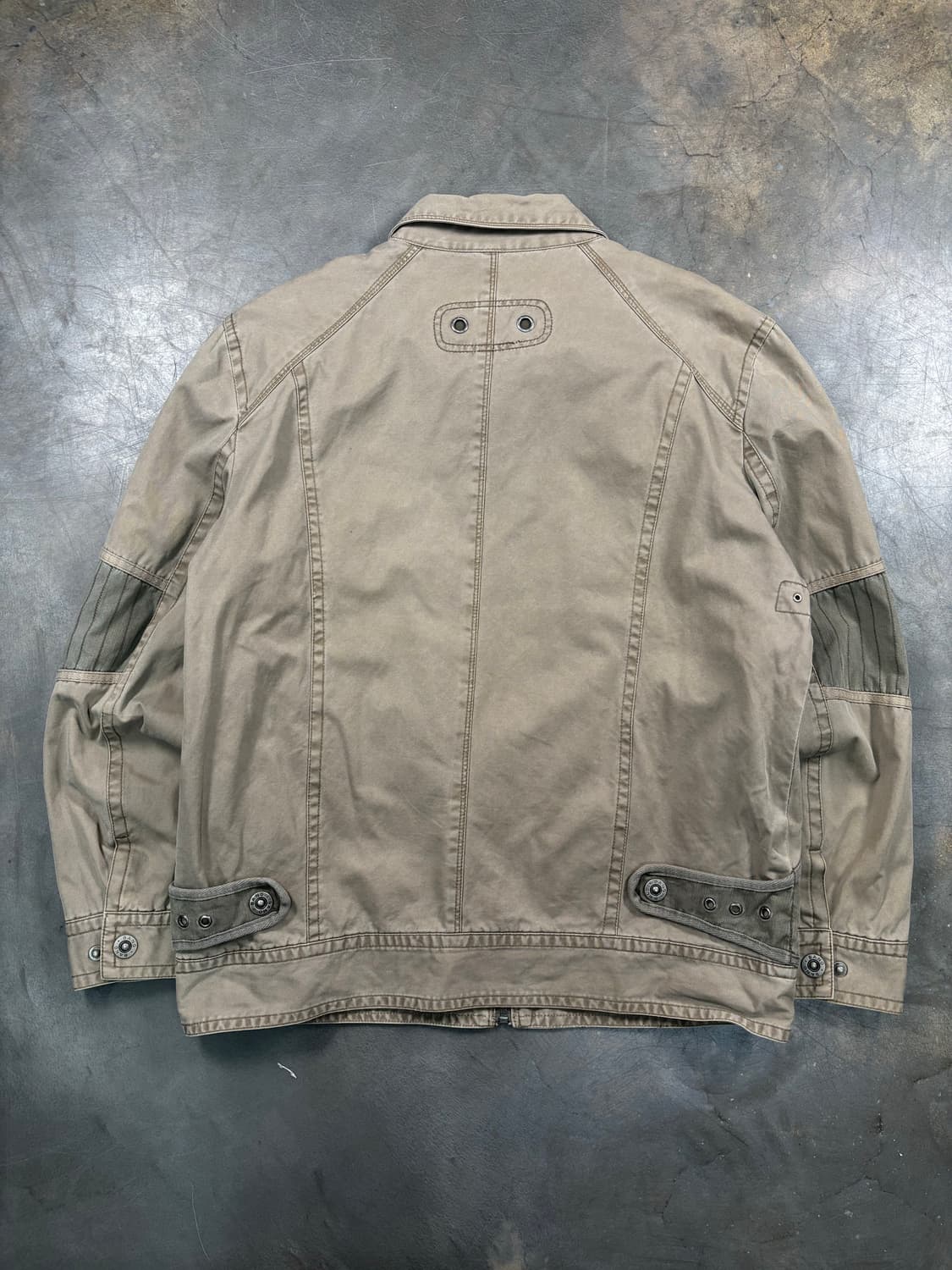 빈티지 코튼 바이커 자켓 상품이미지5